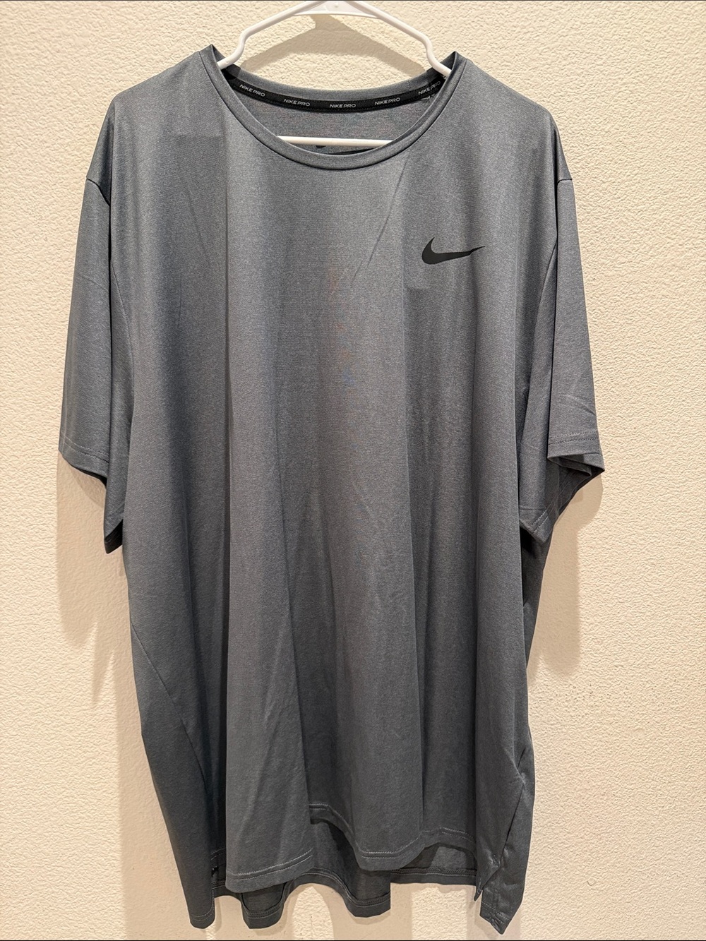 Nike Men's Dark Gray Short Sleeve Dri-FIT Tee